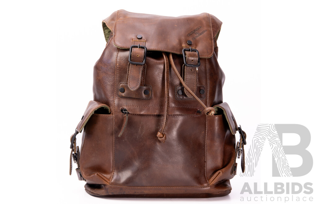 Genuine Leather Back Pack by JLP Melbourne
