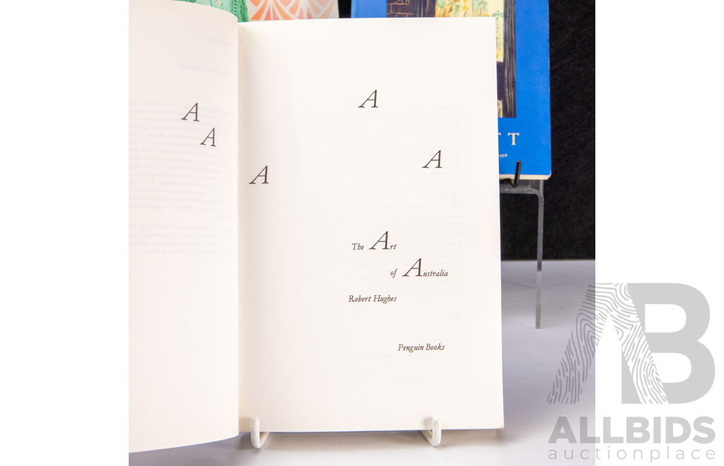 Collection of Four Art-Related Books Including the Matisse Stories - A.S.Byatt; the Art of Australia - Robert Hughes and More (4)