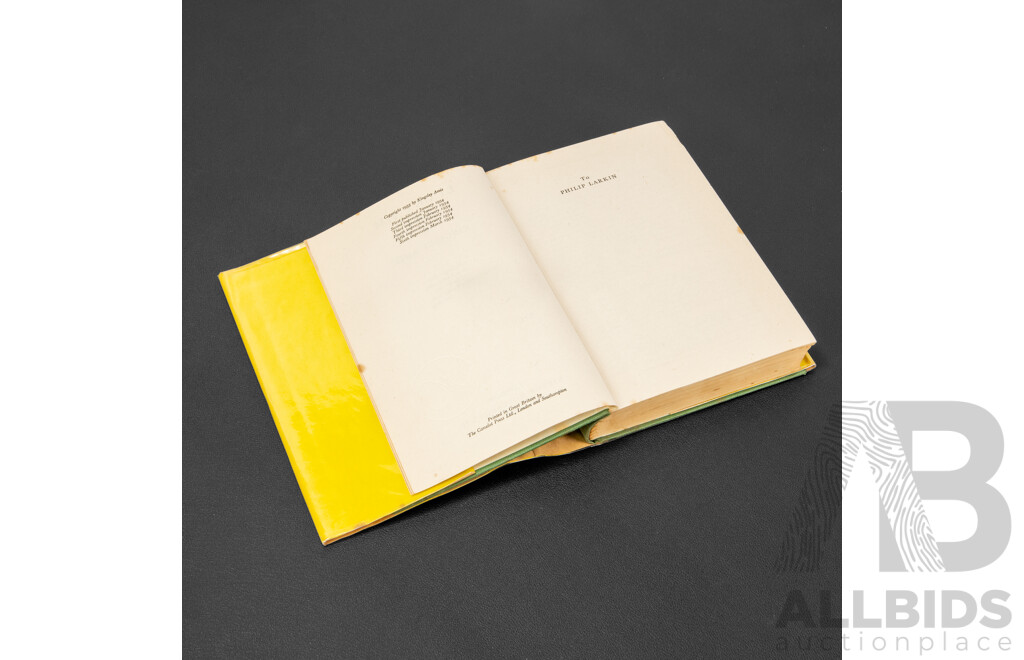 Kingsley Amis, (20th Century, British, 1922-1995), Lucky Jim, First Edition Vintage Hard Cover with Dust Jacket of Amis' Celebrated First Novel, (1954)