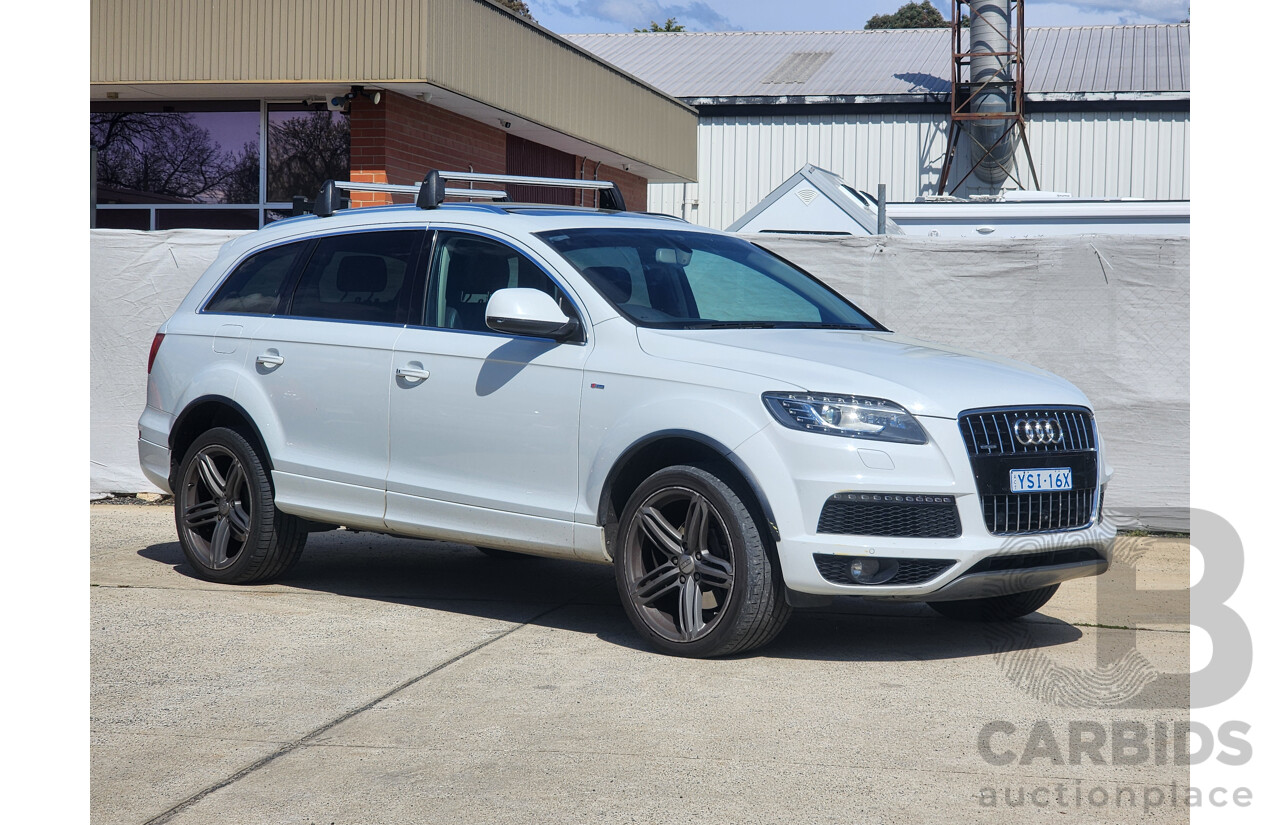 1/2015 Audi Q7 3.0 TDI Quattro - Lot 1623197 | CARBIDS