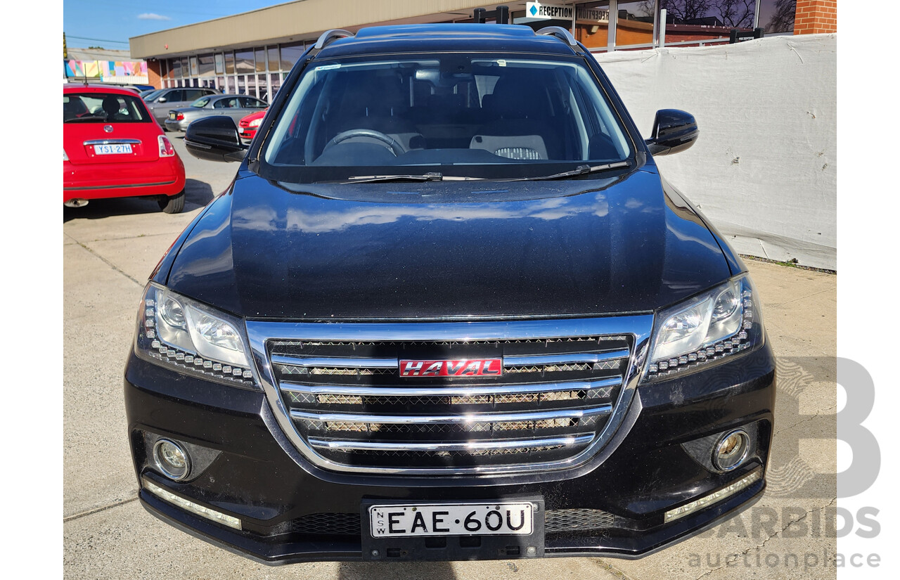 1/2019 Haval H2 Luxury (4x2)  4d Wagon Black 1.5L