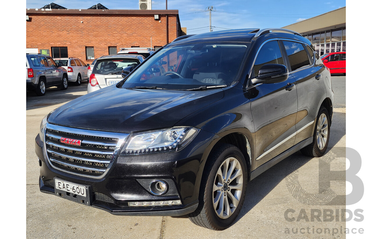 1/2019 Haval H2 Luxury (4x2)  4d Wagon Black 1.5L