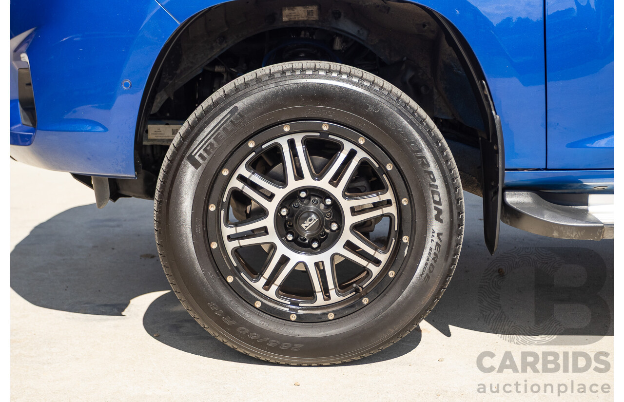 05/2018 LDV T60 LUXE (4x4) SK8C Double Cab Utility Blue Turbo Diesel 2.8L