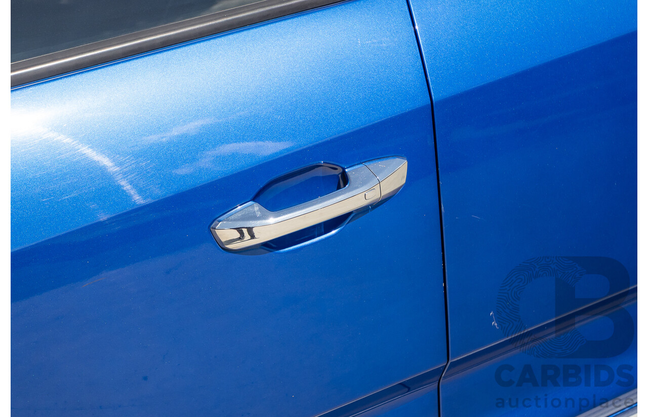 05/2018 LDV T60 LUXE (4x4) SK8C Double Cab Utility Blue Turbo Diesel 2.8L