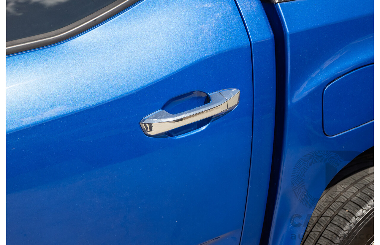 05/2018 LDV T60 LUXE (4x4) SK8C Double Cab Utility Blue Turbo Diesel 2.8L