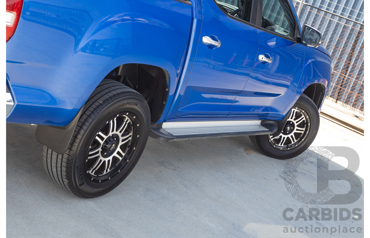 05/2018 LDV T60 LUXE (4x4) SK8C Double Cab Utility Blue Turbo Diesel 2.8L