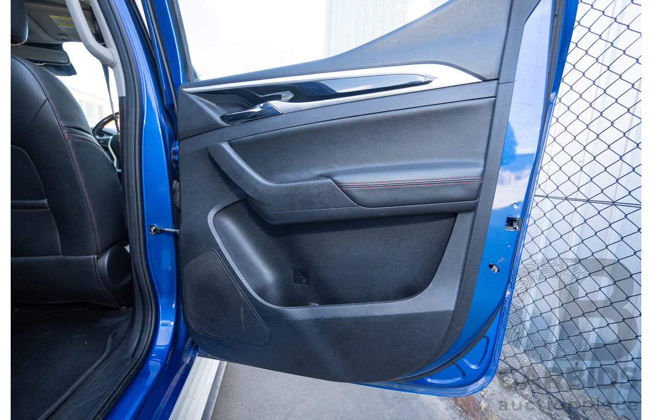 05/2018 LDV T60 LUXE (4x4) SK8C Double Cab Utility Blue Turbo Diesel 2.8L