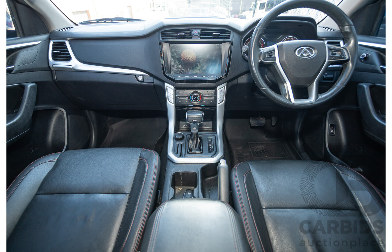 05/2018 LDV T60 LUXE (4x4) SK8C Double Cab Utility Blue Turbo Diesel 2.8L