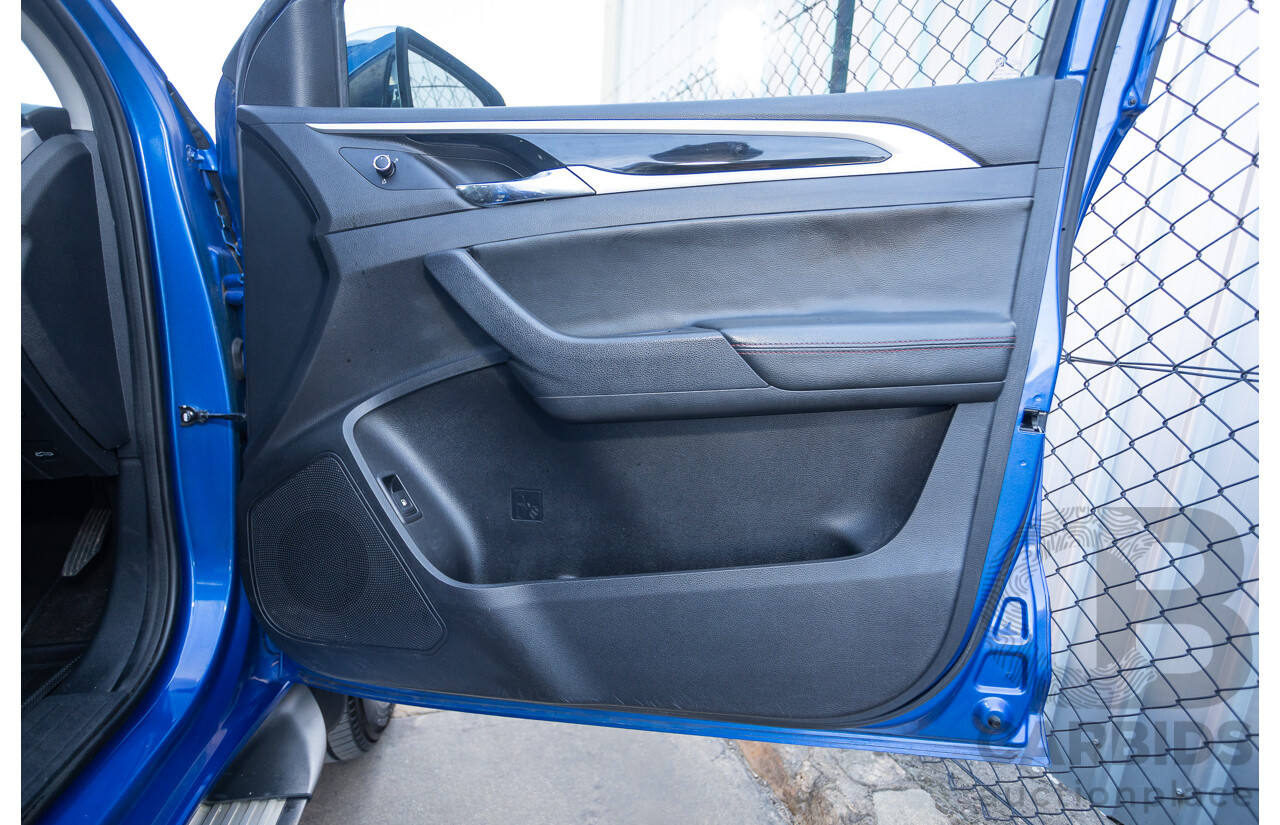 05/2018 LDV T60 LUXE (4x4) SK8C Double Cab Utility Blue Turbo Diesel 2.8L