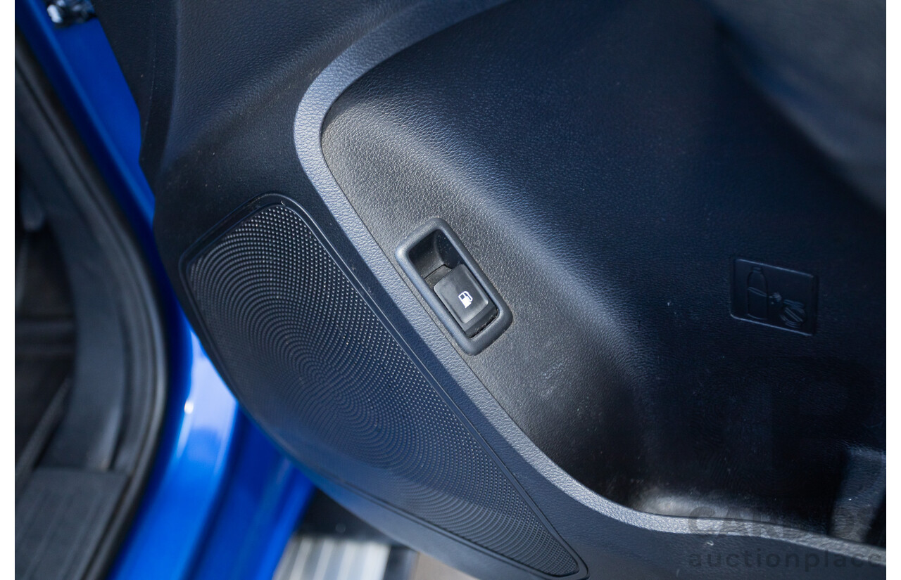 05/2018 LDV T60 LUXE (4x4) SK8C Double Cab Utility Blue Turbo Diesel 2.8L