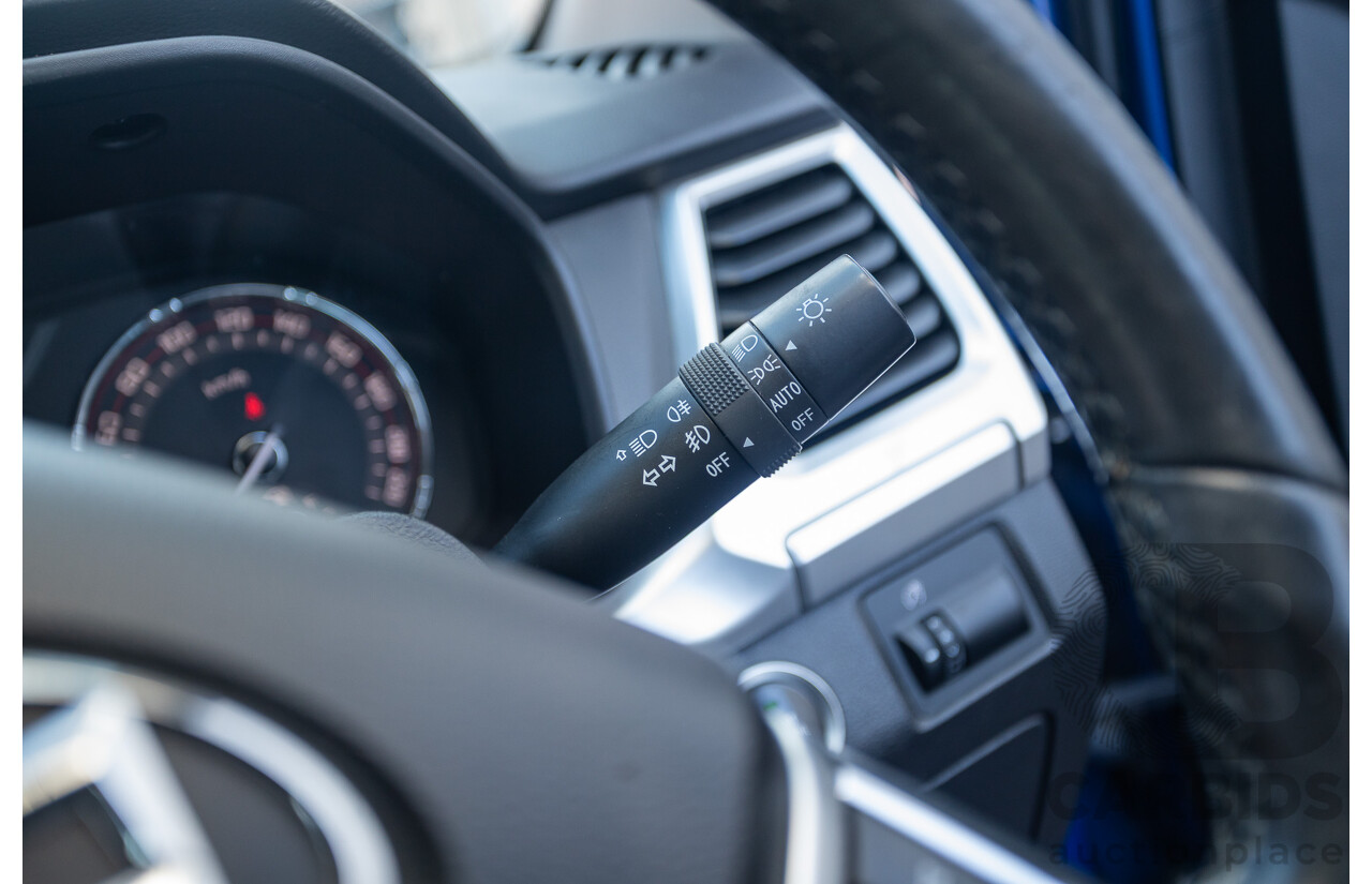 05/2018 LDV T60 LUXE (4x4) SK8C Double Cab Utility Blue Turbo Diesel 2.8L