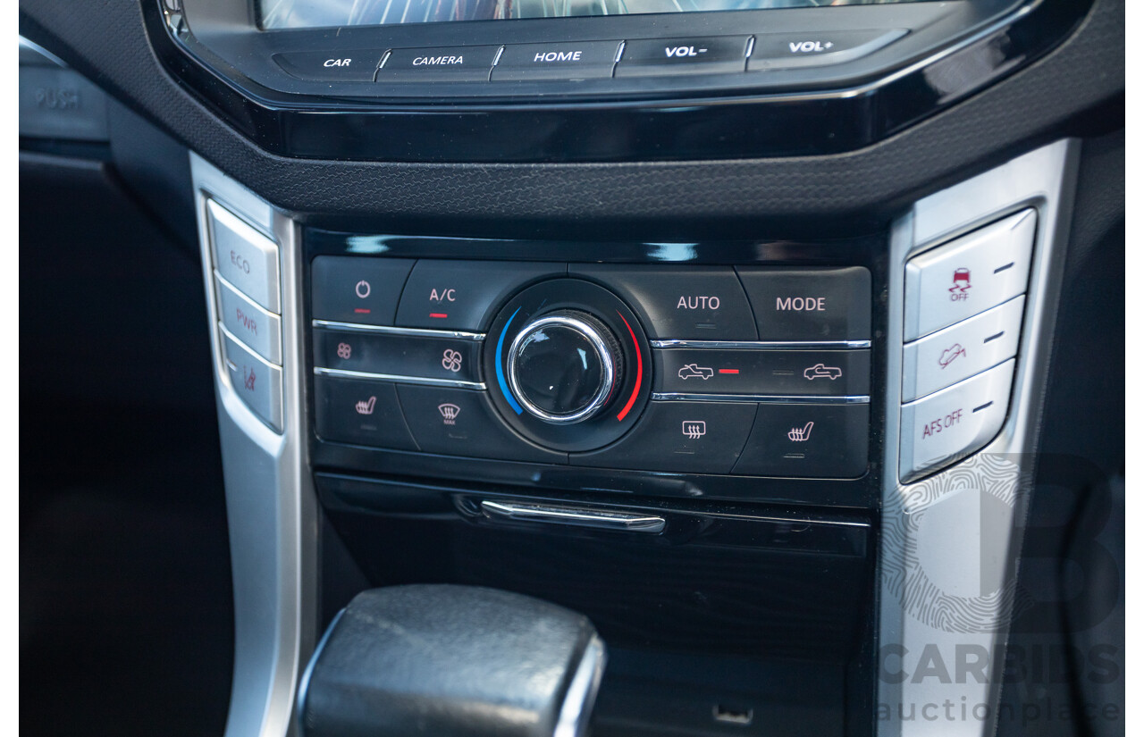 05/2018 LDV T60 LUXE (4x4) SK8C Double Cab Utility Blue Turbo Diesel 2.8L