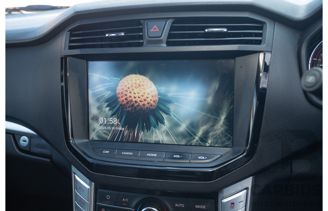 05/2018 LDV T60 LUXE (4x4) SK8C Double Cab Utility Blue Turbo Diesel 2.8L