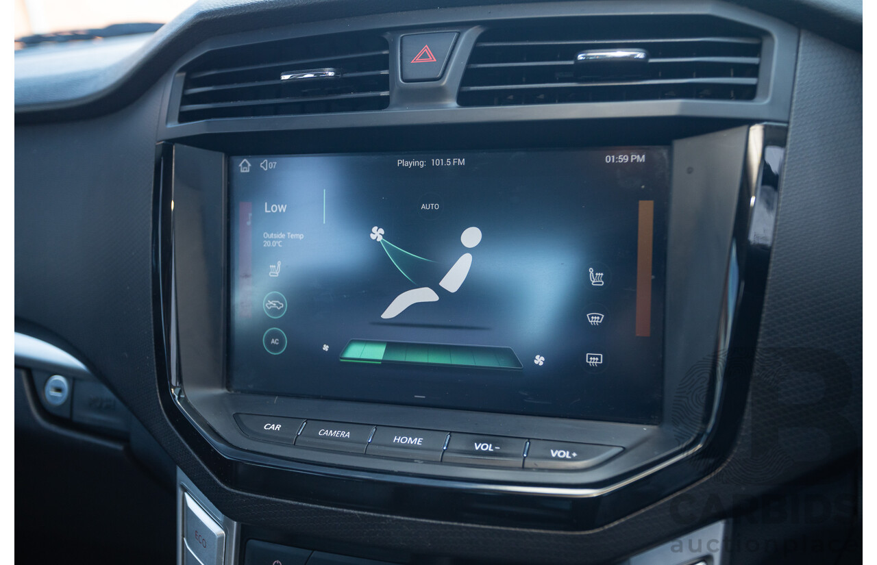 05/2018 LDV T60 LUXE (4x4) SK8C Double Cab Utility Blue Turbo Diesel 2.8L