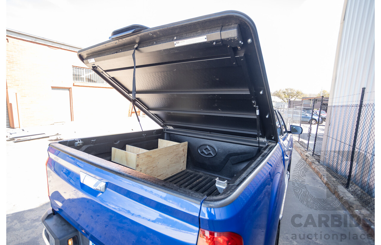 05/2018 LDV T60 LUXE (4x4) SK8C Double Cab Utility Blue Turbo Diesel 2.8L