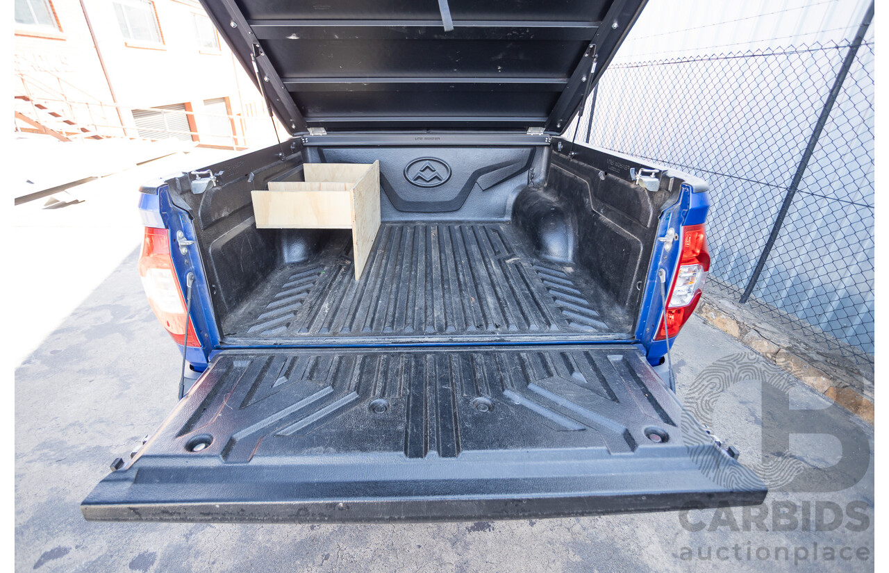 05/2018 LDV T60 LUXE (4x4) SK8C Double Cab Utility Blue Turbo Diesel 2.8L