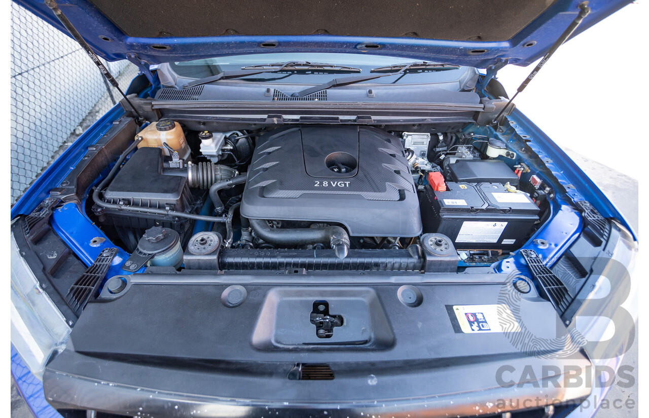 05/2018 LDV T60 LUXE (4x4) SK8C Double Cab Utility Blue Turbo Diesel 2.8L