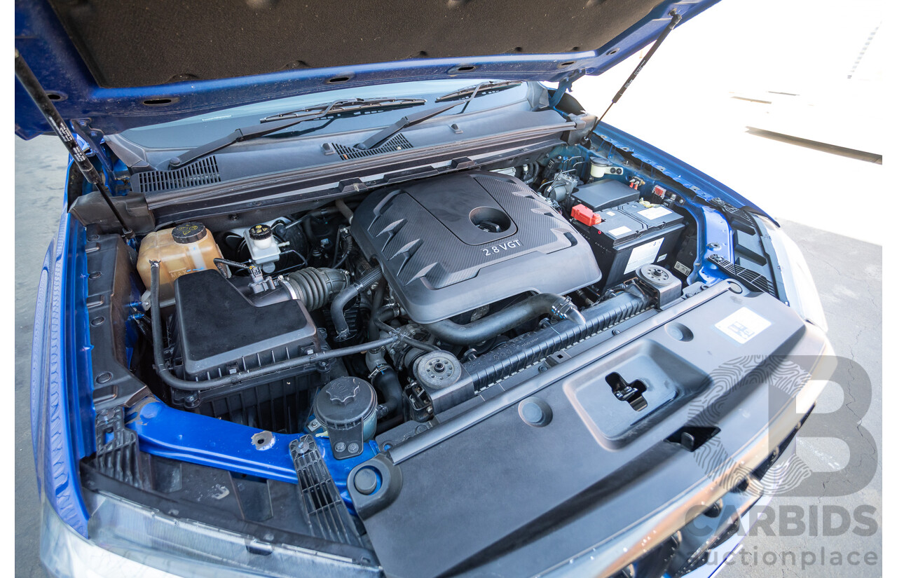 05/2018 LDV T60 LUXE (4x4) SK8C Double Cab Utility Blue Turbo Diesel 2.8L