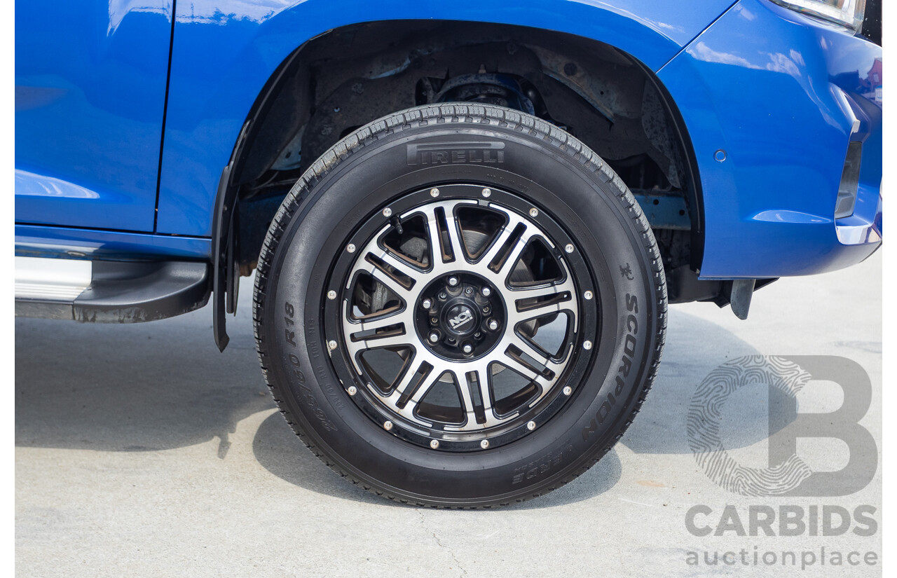 05/2018 LDV T60 LUXE (4x4) SK8C Double Cab Utility Blue Turbo Diesel 2.8L