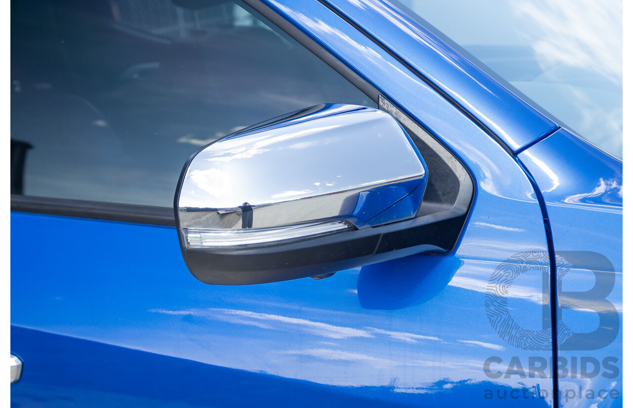 05/2018 LDV T60 LUXE (4x4) SK8C Double Cab Utility Blue Turbo Diesel 2.8L