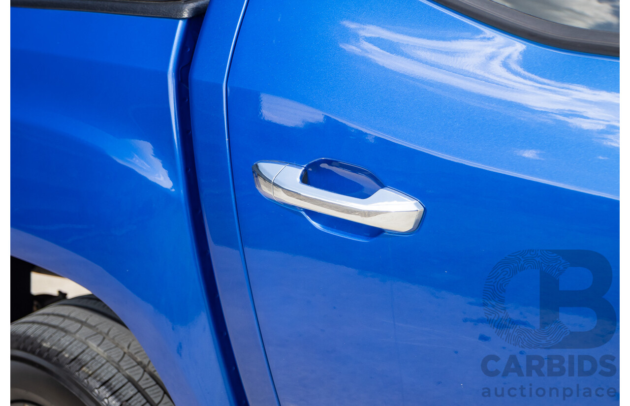 05/2018 LDV T60 LUXE (4x4) SK8C Double Cab Utility Blue Turbo Diesel 2.8L