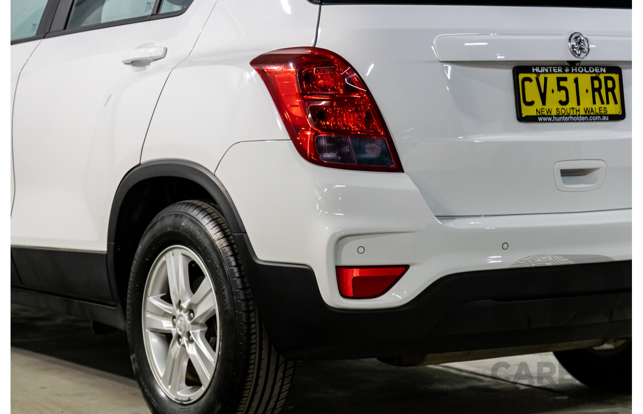 08/2017 Holden Trax LS (FWD) TJ MY17 4d Wagon Summit White Turbo 1.4L
