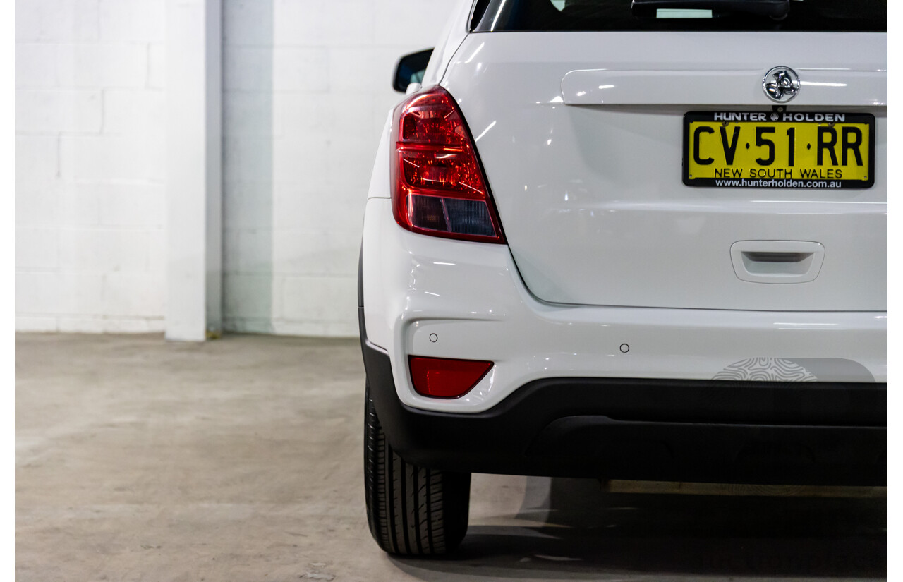 08/2017 Holden Trax LS (FWD) TJ MY17 4d Wagon Summit White Turbo 1.4L