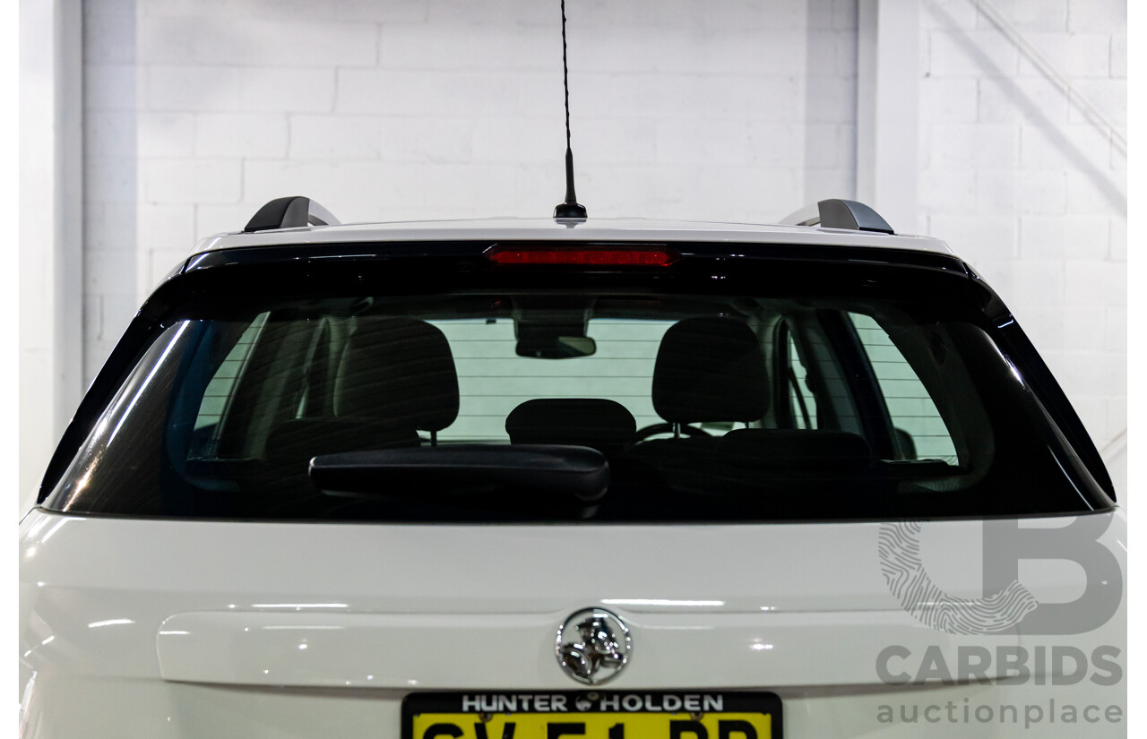 08/2017 Holden Trax LS (FWD) TJ MY17 4d Wagon Summit White Turbo 1.4L