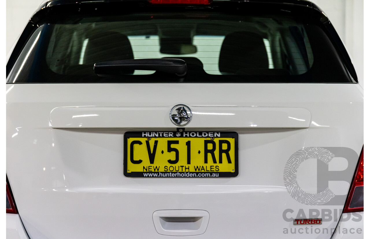 08/2017 Holden Trax LS (FWD) TJ MY17 4d Wagon Summit White Turbo 1.4L