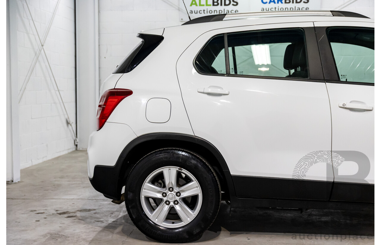 08/2017 Holden Trax LS (FWD) TJ MY17 4d Wagon Summit White Turbo 1.4L