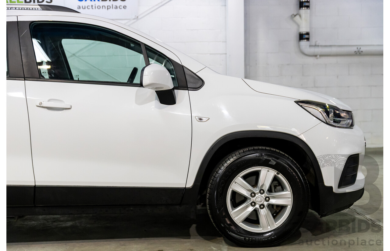 08/2017 Holden Trax LS (FWD) TJ MY17 4d Wagon Summit White Turbo 1.4L