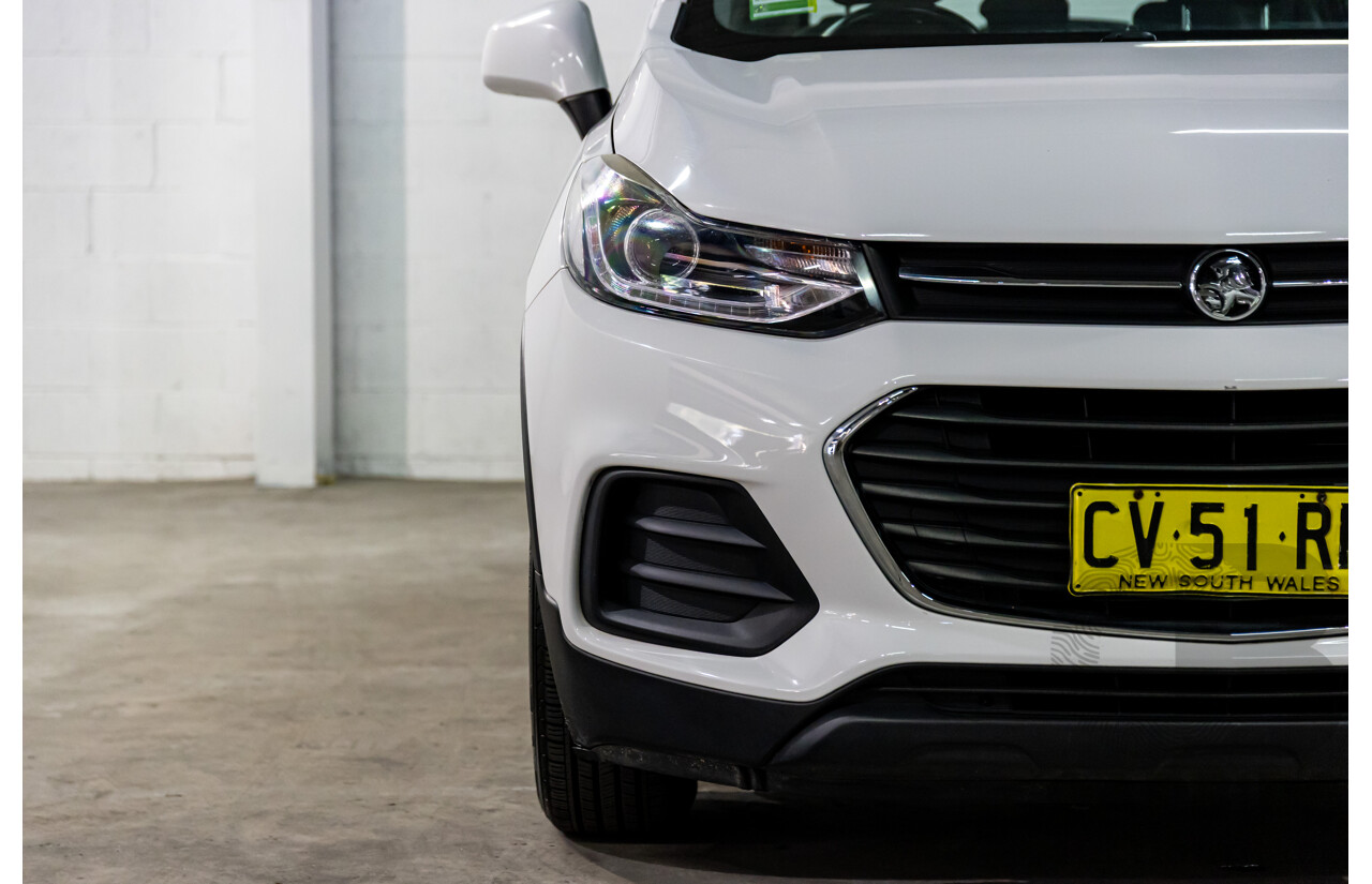 08/2017 Holden Trax LS (FWD) TJ MY17 4d Wagon Summit White Turbo 1.4L