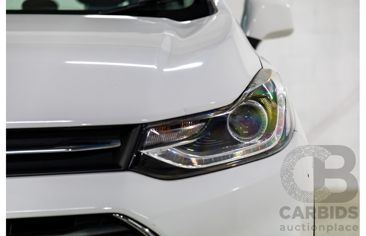 08/2017 Holden Trax LS (FWD) TJ MY17 4d Wagon Summit White Turbo 1.4L