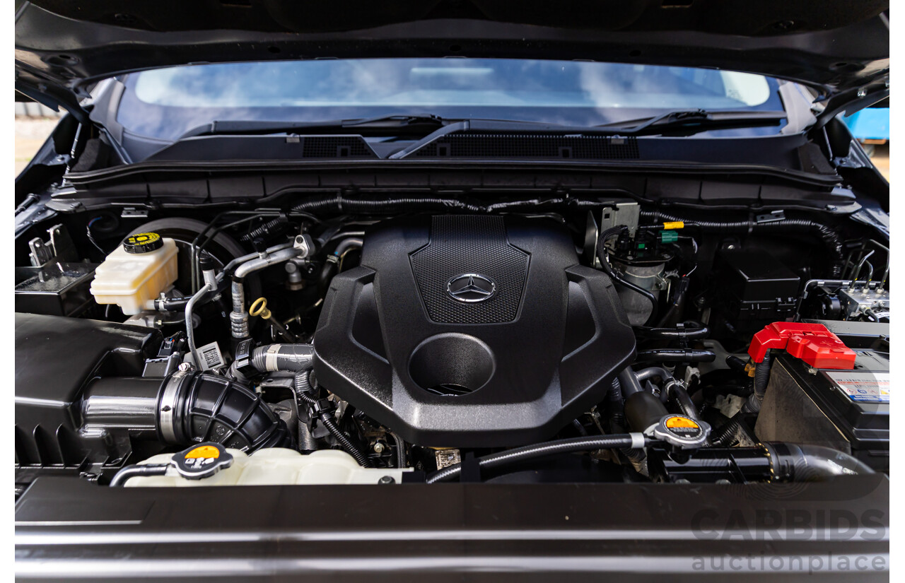 01/2020 Mercedes-Benz X220d Pure (RWD) 470 Dual Cab P/Up Rock Grey Metallic Turbo Diesel 2.3L