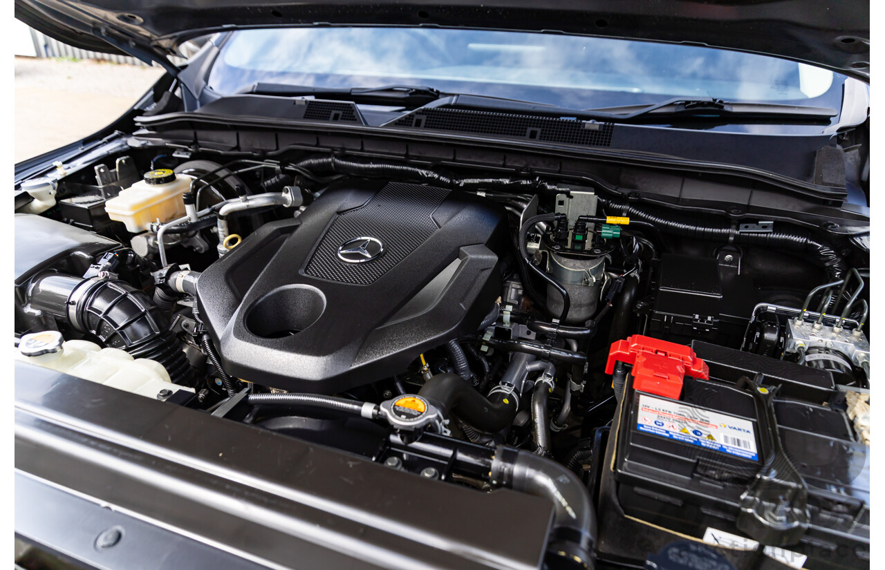 01/2020 Mercedes-Benz X220d Pure (RWD) 470 Dual Cab P/Up Rock Grey Metallic Turbo Diesel 2.3L