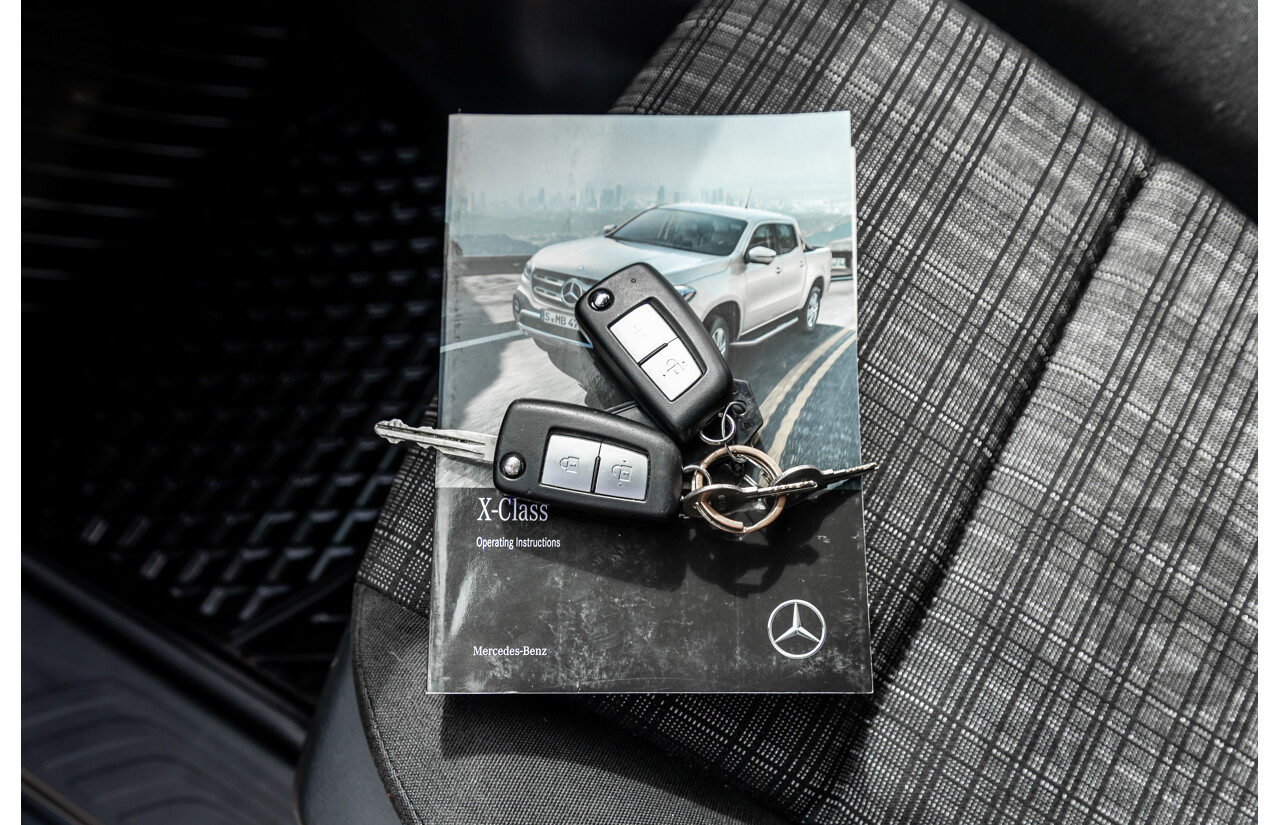 01/2020 Mercedes-Benz X220d Pure (RWD) 470 Dual Cab P/Up Rock Grey Metallic Turbo Diesel 2.3L