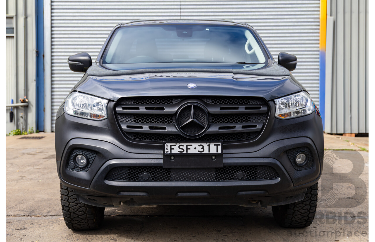 01/2020 Mercedes-Benz X220d Pure (RWD) 470 Dual Cab P/Up Rock Grey Metallic Turbo Diesel 2.3L