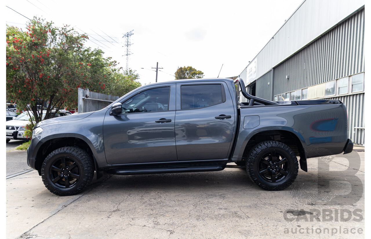01/2020 Mercedes-Benz X220d Pure (RWD) 470 Dual Cab P/Up Rock Grey Metallic Turbo Diesel 2.3L