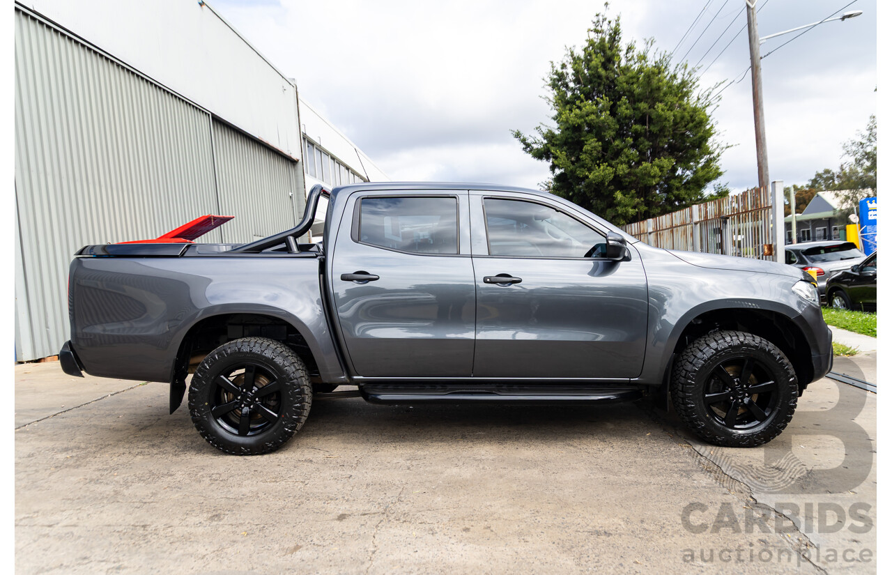 01/2020 Mercedes-Benz X220d Pure (RWD) 470 Dual Cab P/Up Rock Grey Metallic Turbo Diesel 2.3L