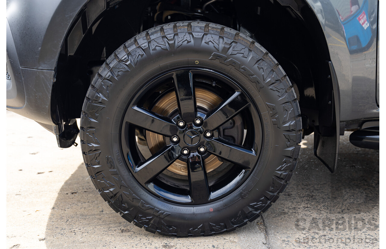 01/2020 Mercedes-Benz X220d Pure (RWD) 470 Dual Cab P/Up Rock Grey Metallic Turbo Diesel 2.3L