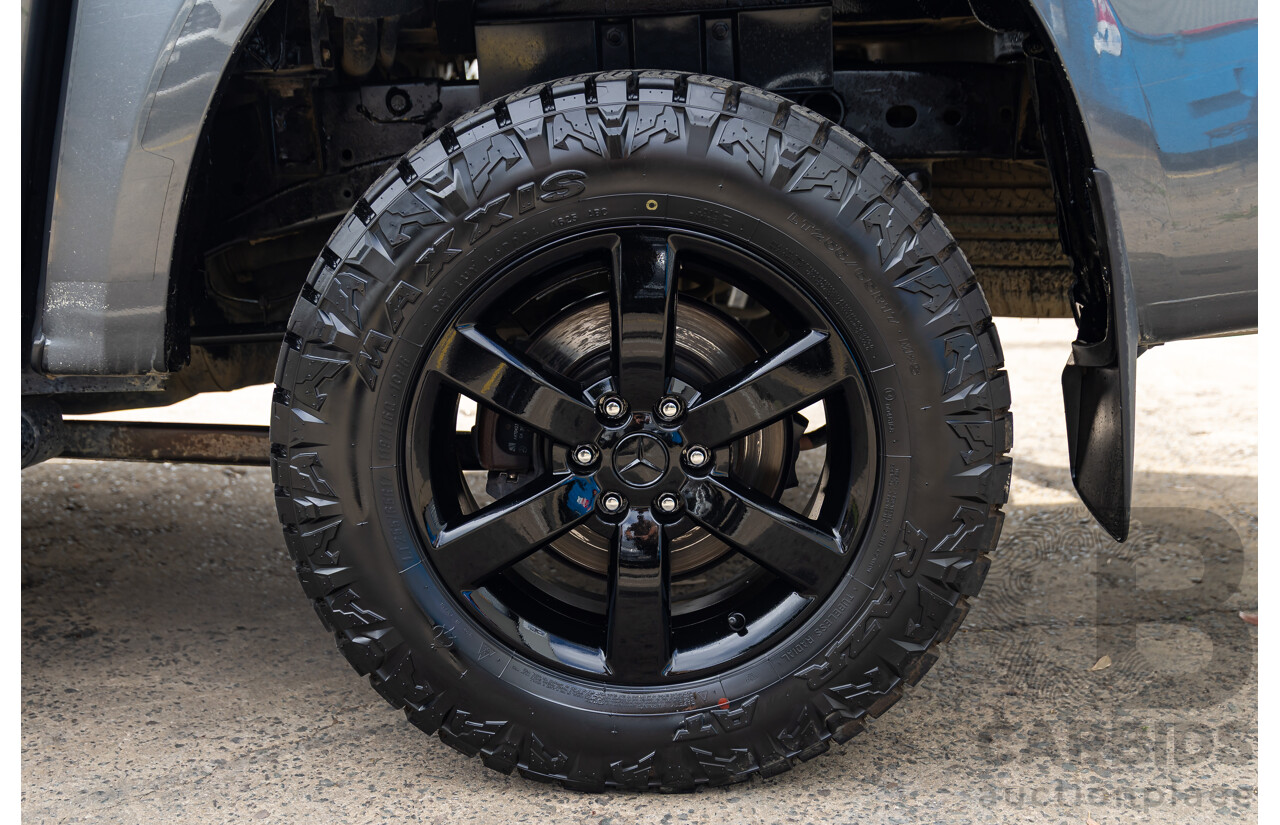 01/2020 Mercedes-Benz X220d Pure (RWD) 470 Dual Cab P/Up Rock Grey Metallic Turbo Diesel 2.3L