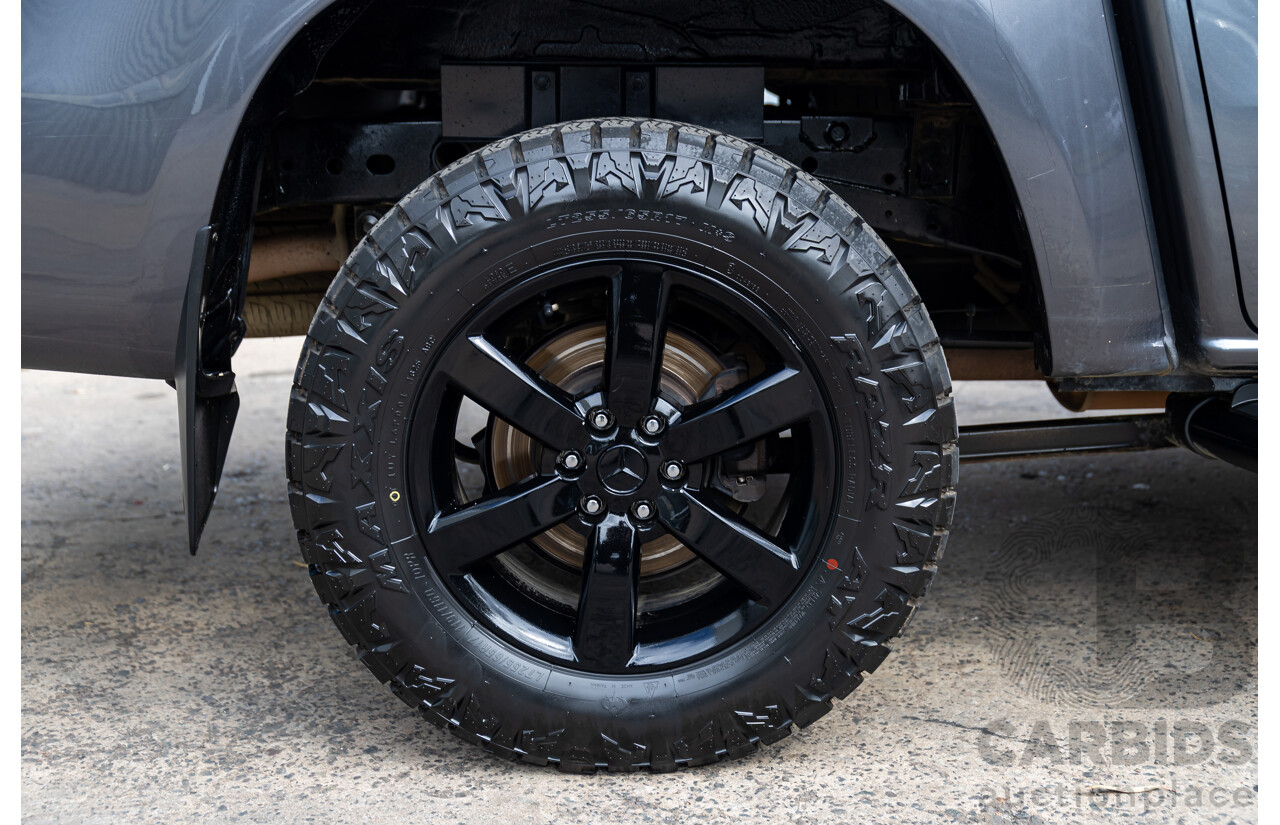 01/2020 Mercedes-Benz X220d Pure (RWD) 470 Dual Cab P/Up Rock Grey Metallic Turbo Diesel 2.3L