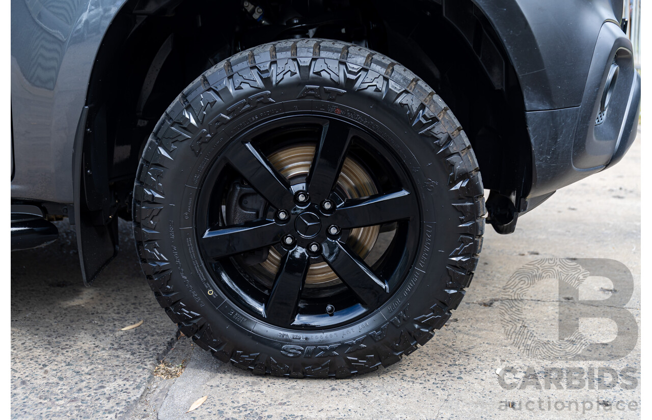 01/2020 Mercedes-Benz X220d Pure (RWD) 470 Dual Cab P/Up Rock Grey Metallic Turbo Diesel 2.3L