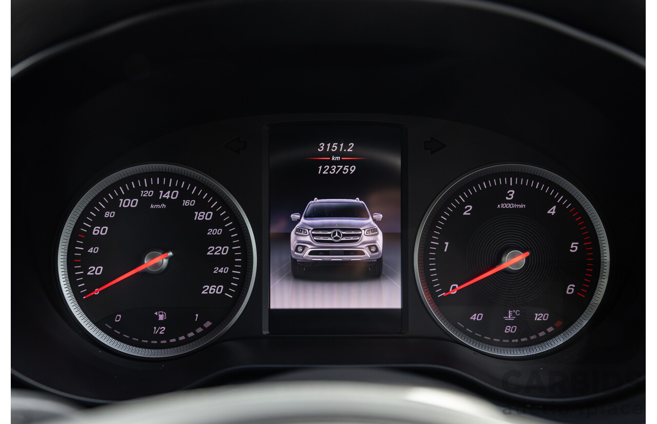 01/2020 Mercedes-Benz X220d Pure (RWD) 470 Dual Cab P/Up Rock Grey Metallic Turbo Diesel 2.3L