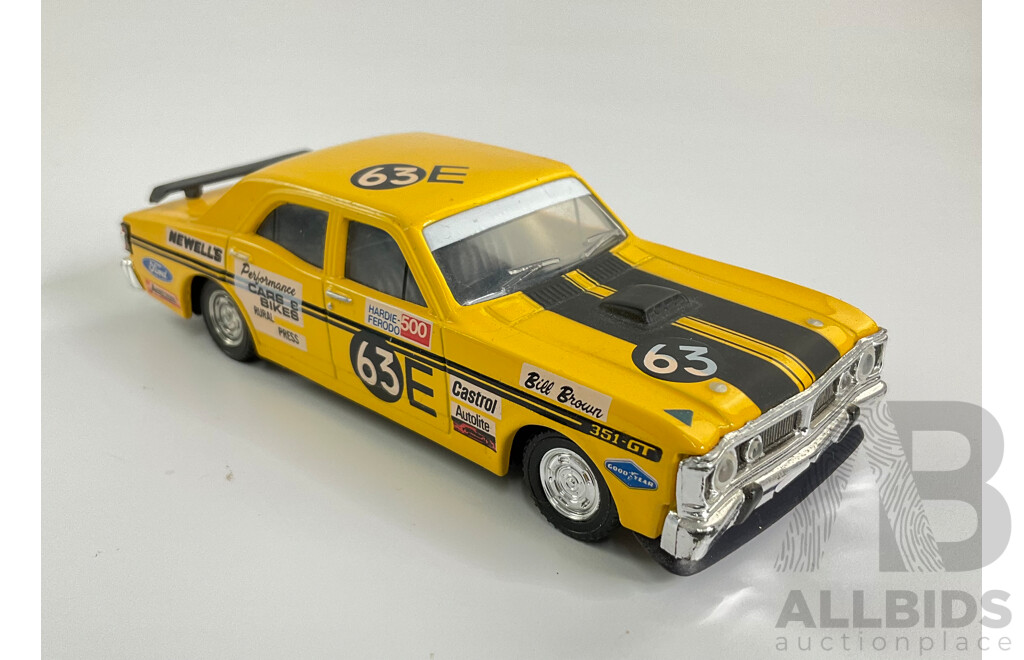 Trax Diecast XY Ford Falcon GTHO Phase Three, Bill Brown - 1:43 Scale