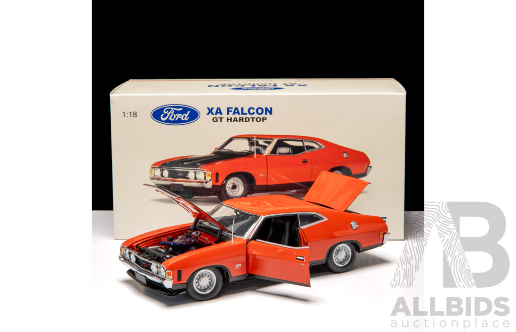 AUTOart / Biante Ford XA Falcon GT Hardtop Red Pepper 932/5000 1:18 Scale Model Car - COA Included