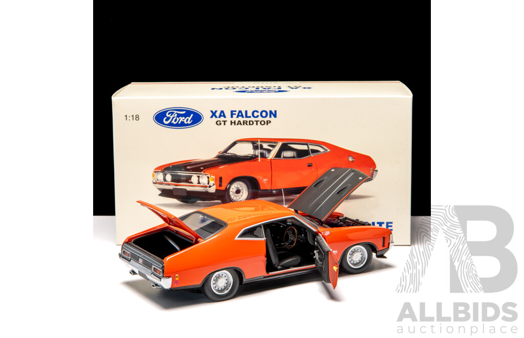 AUTOart / Biante Ford XA Falcon GT Hardtop Red Pepper 932/5000 1:18 Scale Model Car - COA Included