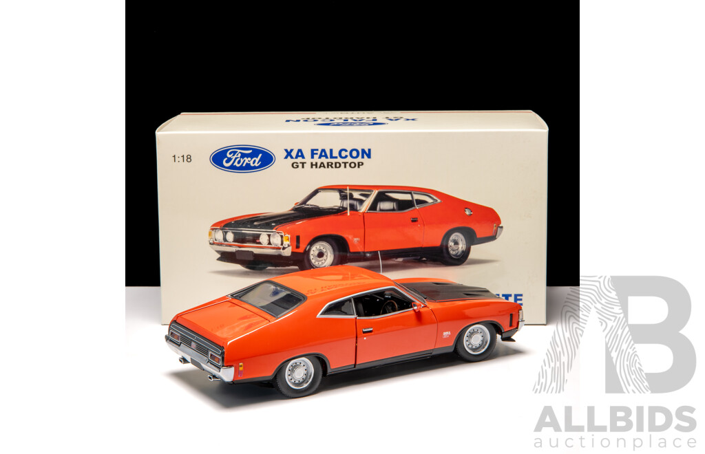 AUTOart / Biante Ford XA Falcon GT Hardtop Red Pepper 932/5000 1:18 Scale Model Car - COA Included