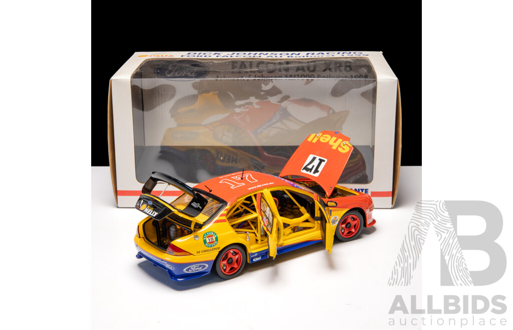 Biante 1999 Ford AU Falcon #17 Shell Livery Dick Johnson Bathurst 3639/5004 1:18 Scale Model Car - Signed COA