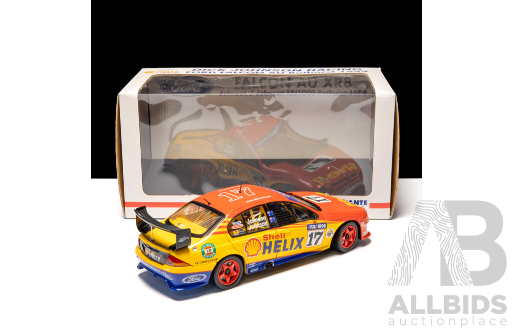 Biante 1999 Ford AU Falcon #17 Shell Livery Dick Johnson Bathurst 3639/5004 1:18 Scale Model Car - Signed COA
